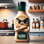 DALL·E 2023-12-28 18.12.34 - A very angry, anthropomorphic bottle of '1000 Island Dressing', w...png