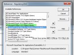 Office 2010 Development Microsoft Office 15.0 Object Library.png