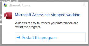 210405 Access has stopped working.png